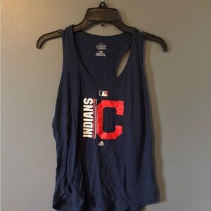 Women’s Majestic Navy Athletic Tank